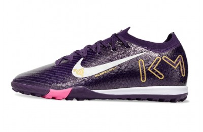 Nike Zoom Mercurial Vapor 16 KM Mbappe Pro TF - Purple/Gold