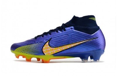 Nike Air Zoom Mercurial Superfly 9 Elite FG - Blue/Black/Yellow