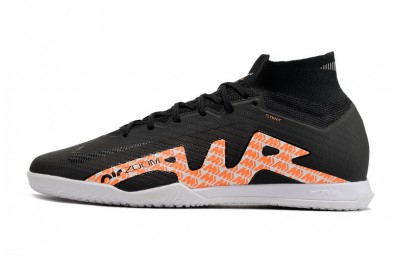 Nike Air Zoom Mercurial Superfly 9 Elite IC - Black/Orange