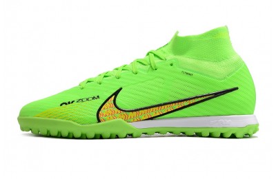 Nike Air Zoom Mercurial Superfly 9 Elite Turf - Green/Black/Pink