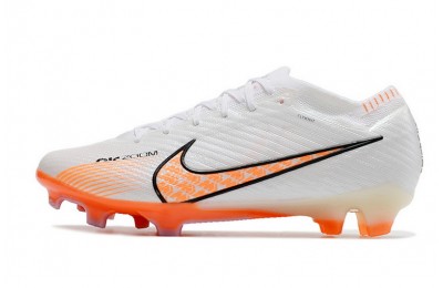 Nike Air Zoom Mercurial Vapor 15 Elite FG - White/Orange