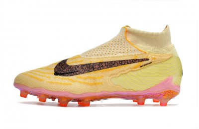 Nike GripKnit Phantom GX Elite DF AG-Pro Blaze - Citron Tint/Burgundy Crush