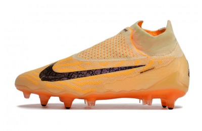 Nike GripKnit Phantom GX Elite DF SG-PRO Anti Clog Blaze - Citron Tint/Burgundy Crush