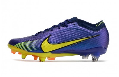 Nike Men's Zoom Mercurial Vapor 15 Elite SG-PRO Anti-Clog - Blue/Yellow