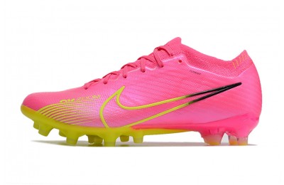 Nike Zoom Mercurial Vapor 15 Elite AG Artificial Grass Cleats - Pink Blast/Volt