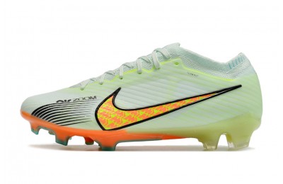 Nike Air Zoom Mercurial Vapor 15 Elite Fg Custom - Barely Green/Black/Orange
