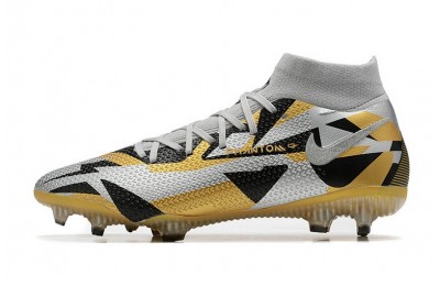 Nike Phantom GT 2 Elite DF Dynamic Fit FG - Grey/Gold/Black