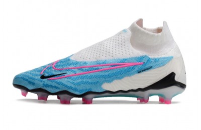 Nike Phantom GX Elite DF FG Blast - Baltic Blue/Pink Blast/White