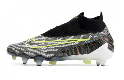 Nike Phantom GX Elite Fusion DF SG-PRO Anti Clog Link - Black/Volt/White/Blue Glow