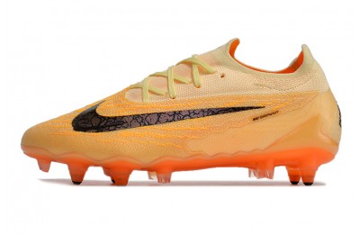 Nike Phantom GX Elite Low SG-PRO Anti Clog Blaze - Citron Tint/Burgundy Crush
