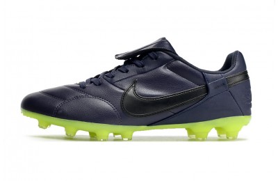 Nike Premier III FG - Blackened Blue/Volt/Black