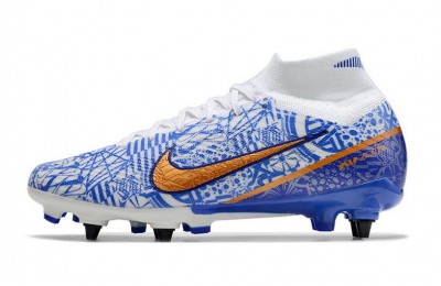 Nike Air Zoom Mercurial Superfly 9 Elite SG Player Edition CR7 - Blue/White