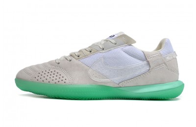 Nike Streetgato IC Indoor Soccer Shoes - Off White/Green
