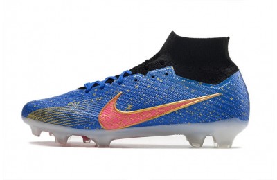 Nike Air Zoom Mercurial Superfly 9 Elite FG - Blue/Pink/Yellow
