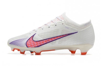 Nike Air Zoom Mercurial Vapor 15 Elite FG - White/Purple/Red