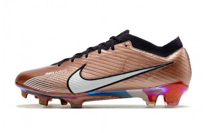 Nike Air Zoom Mercurial Vapor 15 Elite FG Mbappe Generation - Metallic Copper/Black