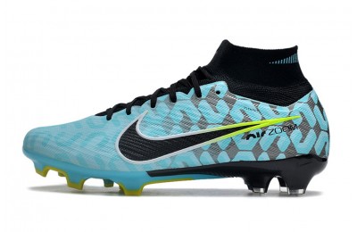 Nike Zoom Mercurial Superfly 9 Elite FG - Ice Blue/Black/Yellow Strike