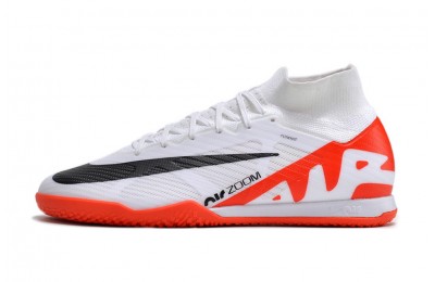 Nike Zoom Mercurial Superfly 9 Elite IC Indoor Ready - White/Red