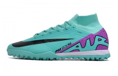 Nike Zoom Mercurial Superfly 9 Elite TF Turf Peak Ready - Ice Blue/Purple