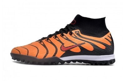 Nike Zoom Mercurial Superfly 9 Air Max Elite TF Turf - Orange/Black