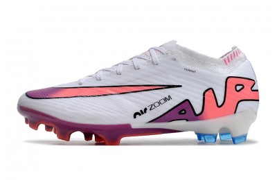 Nike Zoom Mercurial Vapor 15 Elite FG - White/Flash Crimson