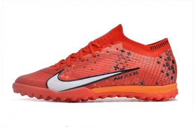 Nike Zoom Mercurial Vapor 15 Elite TF Turf MDS7 - Lt Crimson/Bright Crimson/Pale Ivory/Black