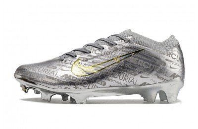 Nike Zoom Mercurial Vapor 15 Elite XXV SE FG - Metallic Silver