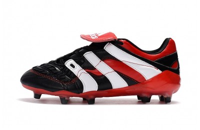 Adidas Predator Accelerator FG  - Black/Red/White