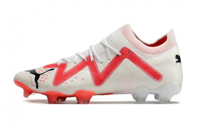 Puma Future Ultimate FG/AG Breakthrough - White/Red/Fire Orchid
