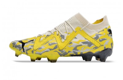 Puma Future Ultimate FG/AG Voltage Pack - Sedate Gray/Asphalt/Yellow Blaze