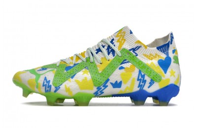 Puma Future Ultimate Neymar Instituto FG/AG - White/Racing Blue/Lemon Meringue/Green