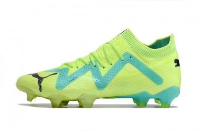Puma Future Ultimate FG/AG Pursuit - Fast Yellow/Black/Electric Peppermint