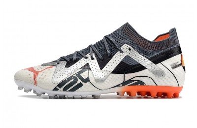 Puma Future Ultimate MG Astronaut Pack - White/Orange/Asphalt