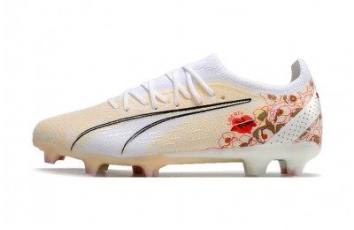 Puma Ultra Ultimate Liberty FG/AG - White/Pristine/Red