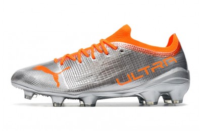 Puma Ultra 1.4 FG/AG Instinct - Diamond Silver/Orange