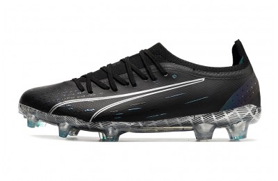 Puma Ultra Ultimate FG/AG Eclipse - Black/White/Elektro Aqua