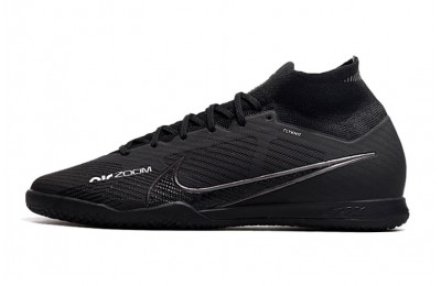 Nike Air Zoom Mercurial Superfly 9 Elite IC Shadow - Black/Smoke Grey/Green