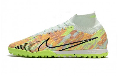 Nike Air Zoom Mercurial Superfly 9 Elite TF Bonded - Barely Green/Blackened Blue/Orange