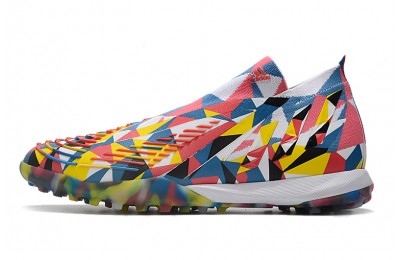 Adidas Predator Edge + TF Geometric - Blue/Yellow/Solar Red