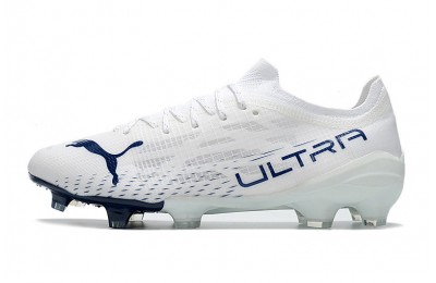 Puma Ultra 1.3 FG/AG Classic - White/Navy Blue