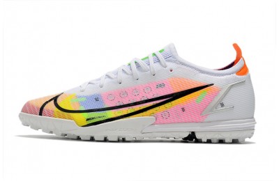Nike Mercurial Vapor 14 Elite TF Dragonfly - White/Silver/Pink