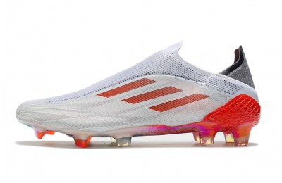 Adidas X SpeedFlow + FG White Spark - White/Iron Metal/Red