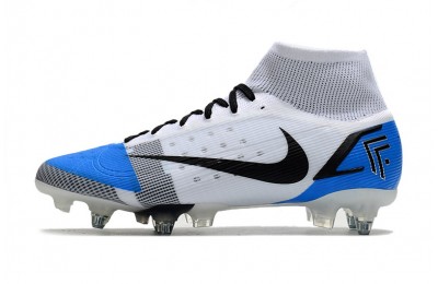 Nike Mercurial Superfly 8 Elite SG 'Travis Scott x Fragment' - White/Blue/Black