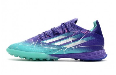 Adidas X SpeedFlow .1 TF Champions Code - Purple/Silver/Sky Blue
