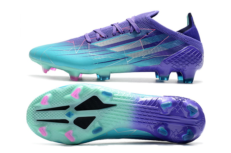 Adidas X SpeedFlow .1 FG Champions Code - Purple/Silver/Sky Blue