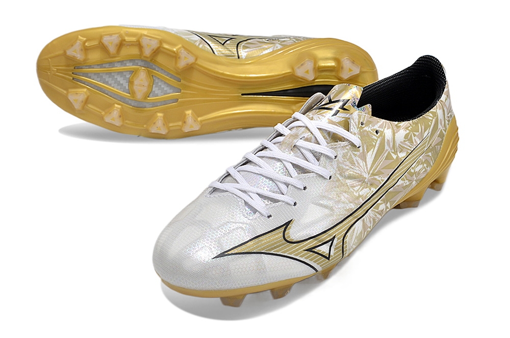 Mizuno Alpha Made in Japan FG - White/Gold