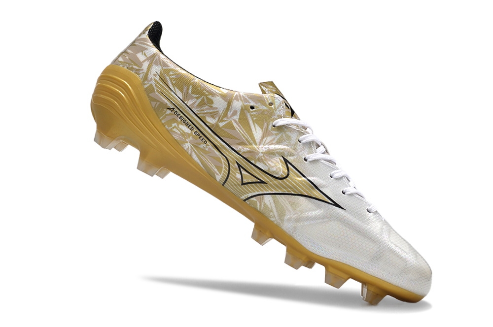 Mizuno Alpha Made in Japan FG - White/Gold