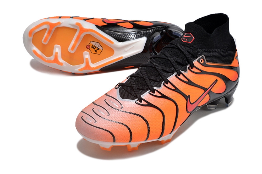 nike air max plus mercurial black orange