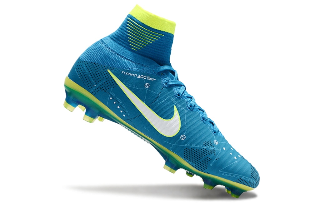 Nike Mercurial Superfly V FC Barcelona FG Soccer Cleats Blue