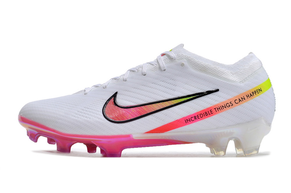 nike mercurial vapor pink and white